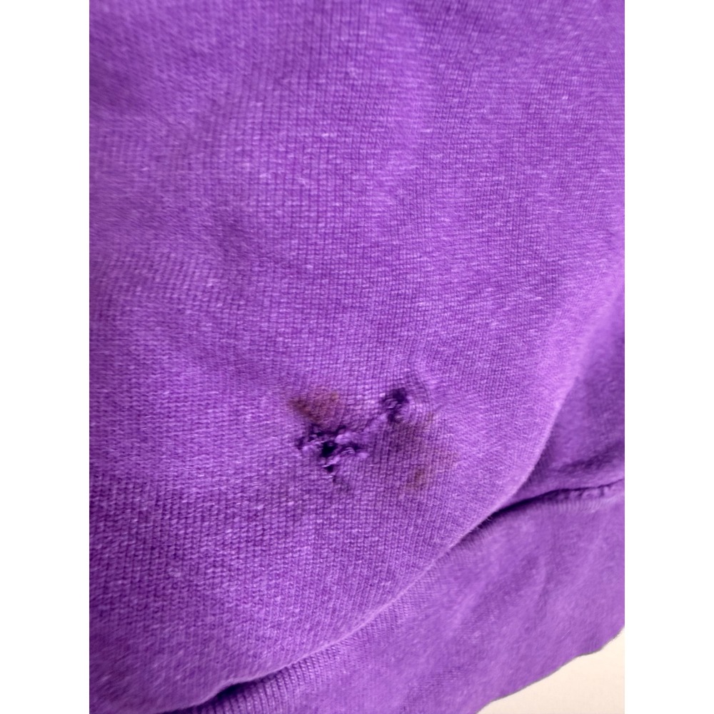 Noon Goons Purple Hoodie L Matter of Innocence Embroidered Streetwear Pullover - Picture 7 of 7